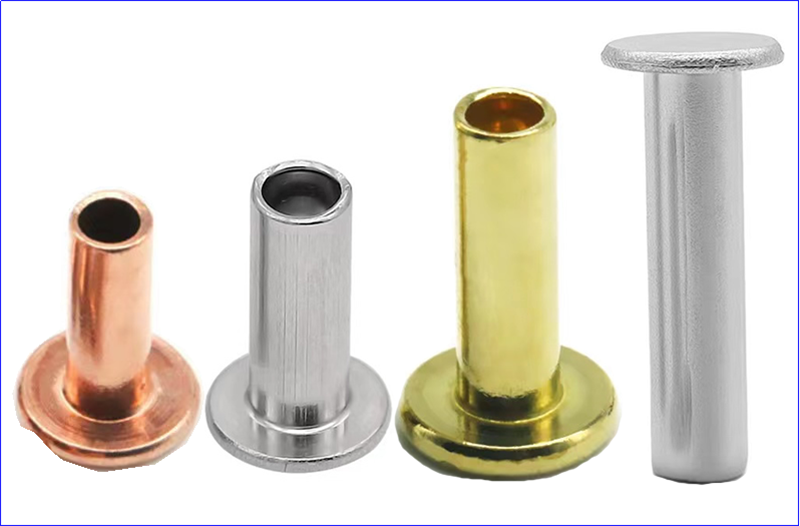 ¿Qué son los remaches semi-tubulares?