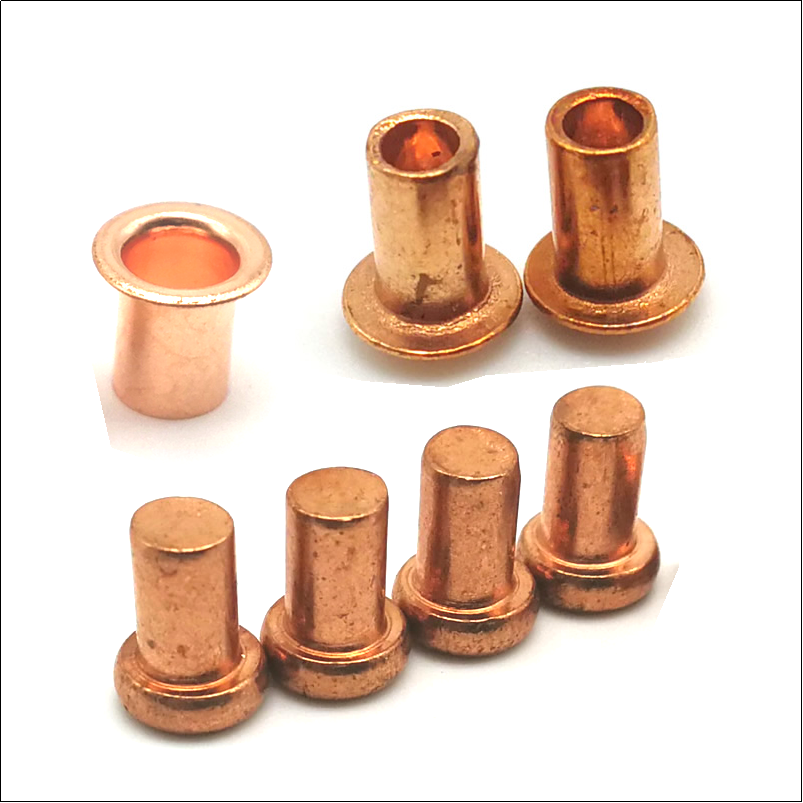 ¿Por qué utilizaría remaches de cobre?