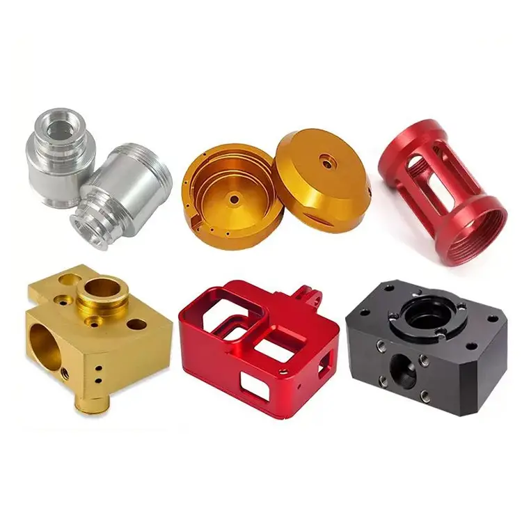 Piezas de giro de aluminio