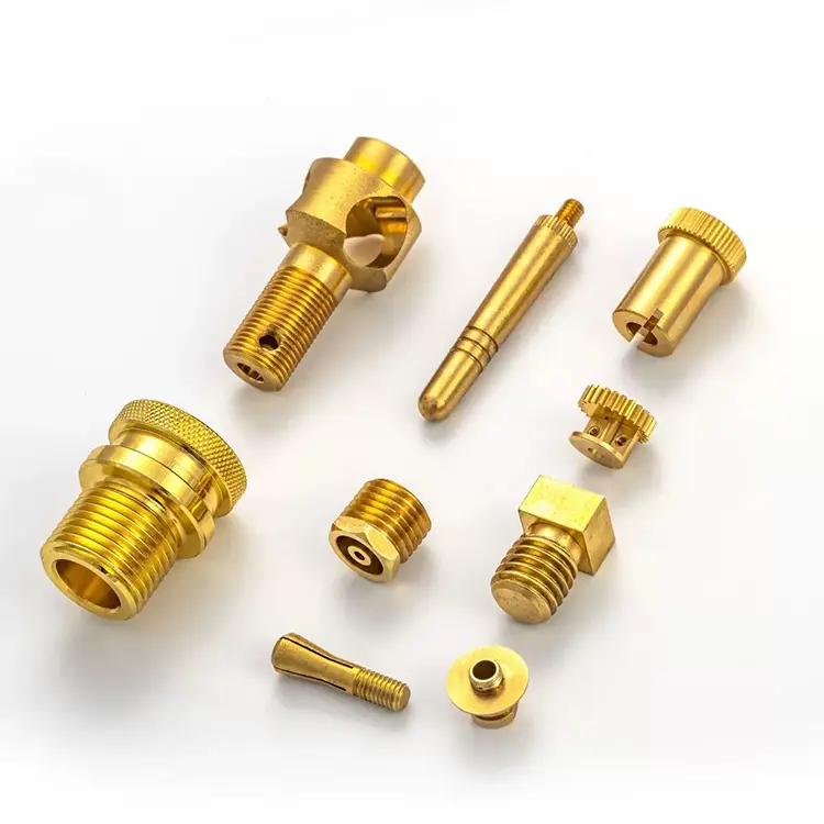 Partes de CNC de latón