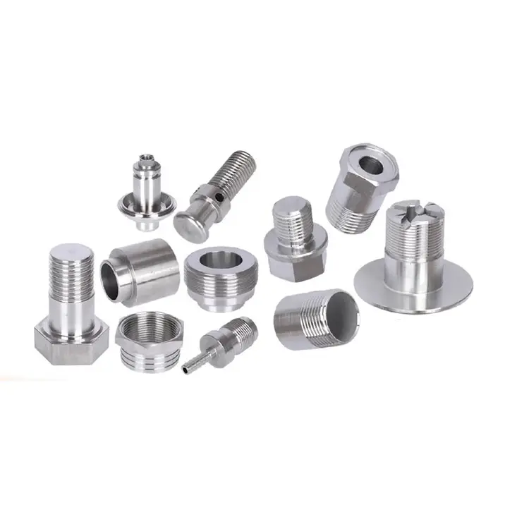 Piezas mecanizadas de precisión de CNC