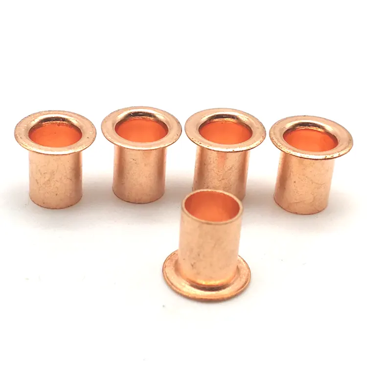 remaches de tubo de cobre