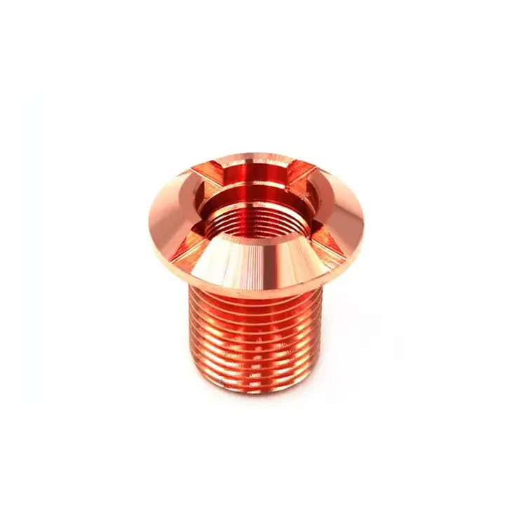 Piezas de giro de cobre