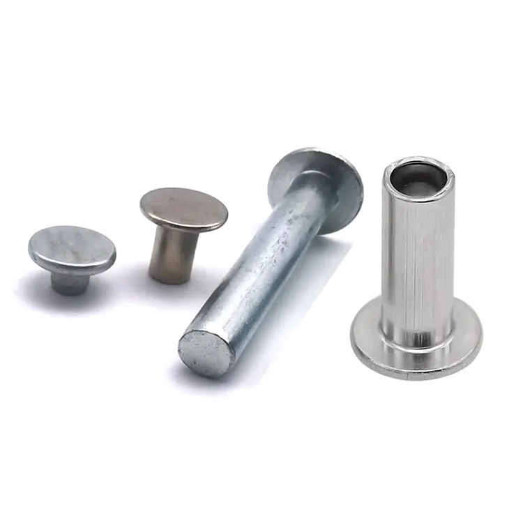 Remaches de cabeza plana de hierro