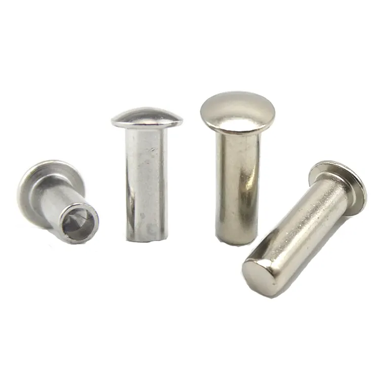 Remaches de cabeza plana de hierro