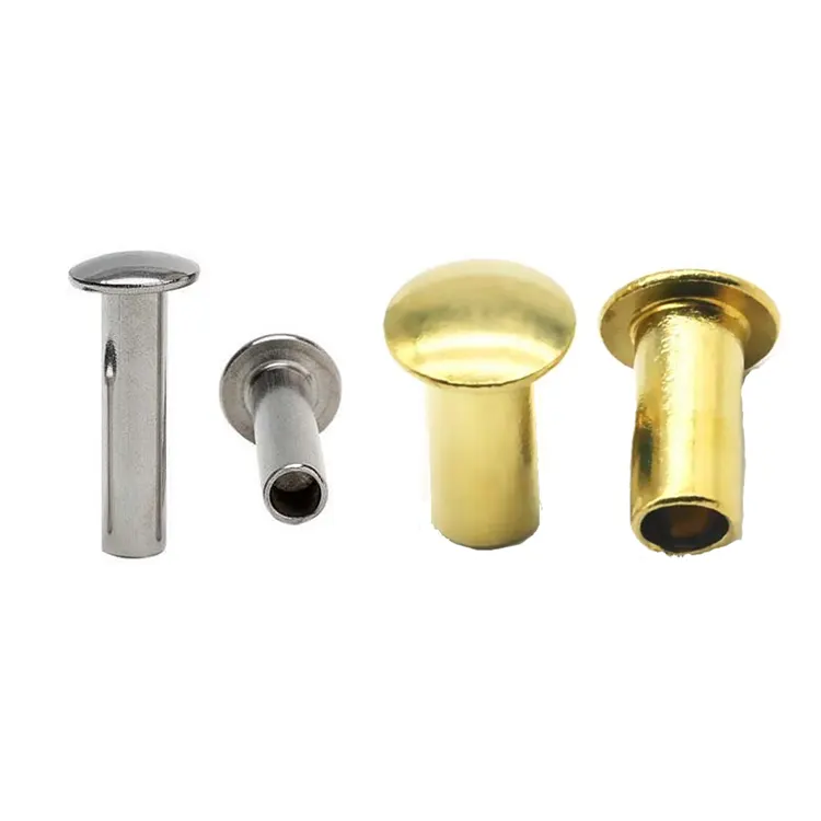 Remaches semi huecos