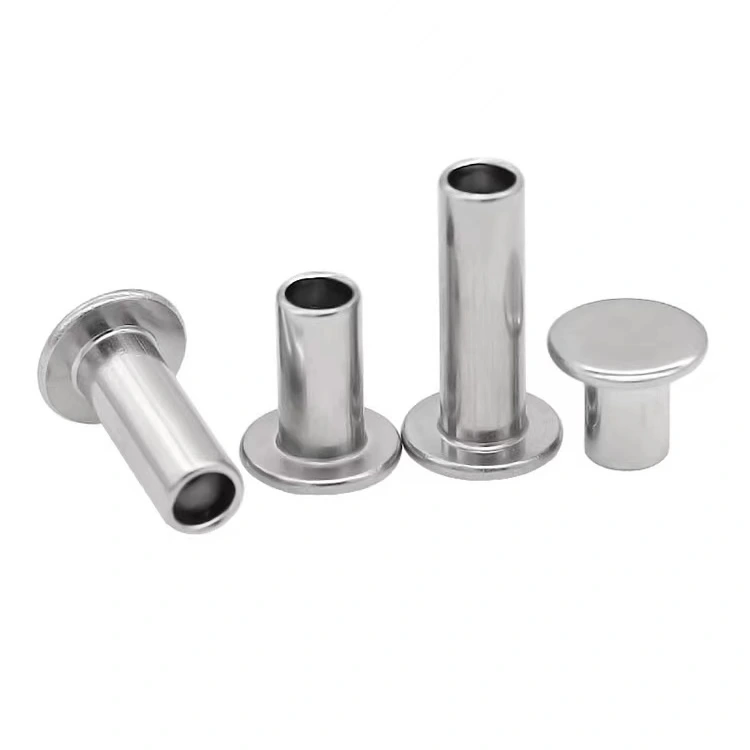 Remaches semitubulares