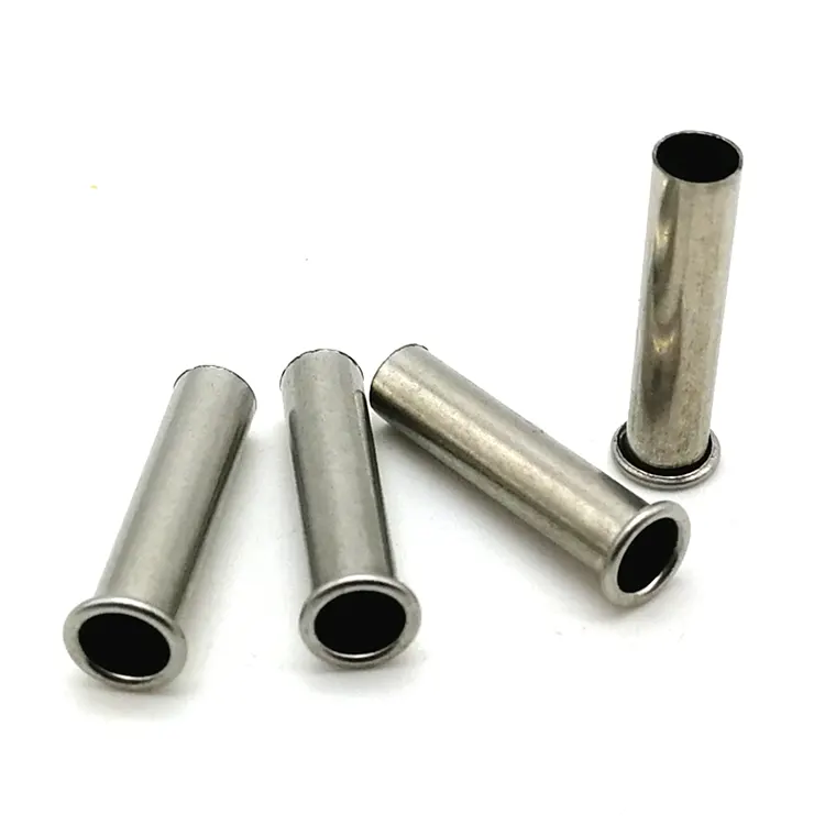 Remaches de tubería de acero inoxidable